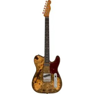 Fender Custom Shop Forme T/ ARTISAN 2023 ARTISAN BUCKEYE BURL DOUBLE ESQUIRE AGED NATURAL - Publicité