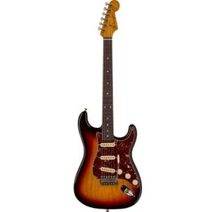 Fender Custom Shop Forme ST/ AMERICAN CUSTOM 2023 AMERICAN CUSTOM STRATOCASTER RW CHOCOLATE 3-COLOR SUNBURST - Publicité