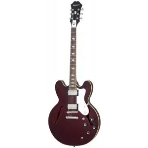 Epiphone Demi-caisse/ RIVIERA ARTIST NOEL GALLAGHER + ETUI DARK RED WINE IBG - STOCK-B