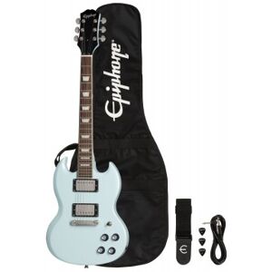 Epiphone Double cut/ SG POWER PLAYERS PACK ICE BLUE MODERN IBGCS