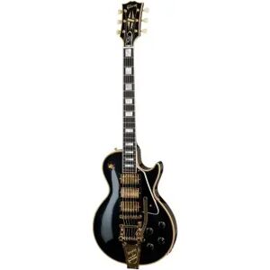 Gibson Custom Single cut/ LES PAUL CUSTOM 1957 REISSUE 3-PICKUP BIGSBY VOS EBONY CS HRC