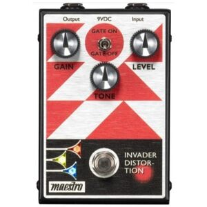 Distortion - fuzz - overdrive.../ INVADER DISTORTION EFFECTS PEDAL