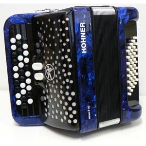 Hohner Clavier boutons/ NOVA II 40 BLEU TOUCHES BOUTONS - Publicité