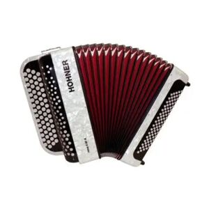 Hohner Clavier boutons/ NOVA II 60 BLANC TOUCHES BOUTONS EN SOL/SOL