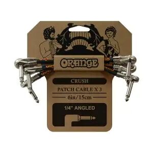 Orange Amps Cables pour pedales/ CABLES CRUSH CBL38-PATCH