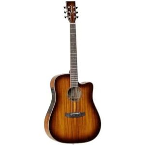 Tanglewood Folk electro/ WINTERLEAF KOA EXOTIC TW5 E KOA VIOLIN SUNBURST