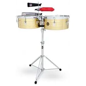 Lp Latin Percussion Timbales latines/ TIMBALES TITO PUENTE SIGNATURE 14/15 - LAITON