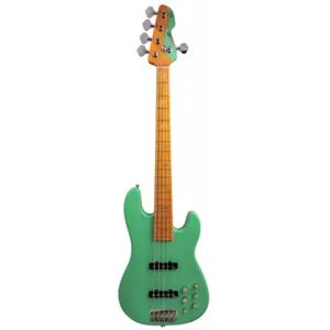 Markbass Basses electriques 5 cordes/ MB GV 5 GLOXY VAL SURF GREEN CR MP MN SURF GREEN