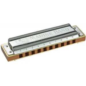 Hohner Harmonicas en Si/ MARINE BAND B/SI - 10 TROUS