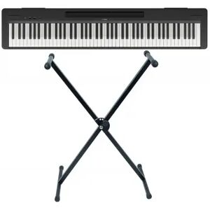 Yamaha Pianos numériques portables/ P145 NOIR PACK STAND - Publicité