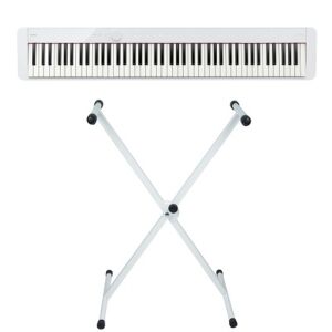 Casio Pianos numeriques portables/ PRIVIA PX-S1100 WH + STAND KST-30 WH
