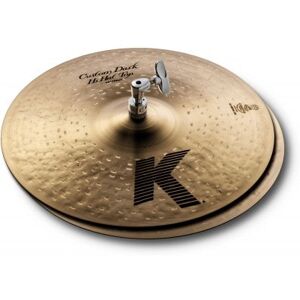 Zildjian Charlestons Hi Hat/ K0943 - CHARLESTON K-CUSTOM 14 DARK HI HATS