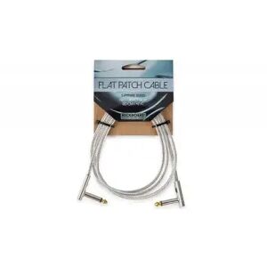 Rockboard Câbles pour pédales/ PATCH PLAT - 1,20 M - SAPPHIRE CAB-PC-F-120-SP