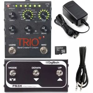 Digitech Loopers/ TRIO BAND PLUS + FOOTSWITCH FS3X