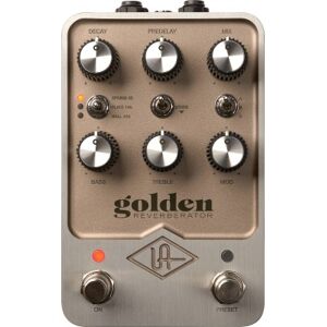 Universal Audio Reverb - delay/ UAFX GOLDEN REVERBERATOR - Publicité