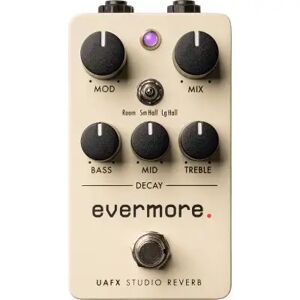 Universal Audio Reverb - delay/ UAFX EVERMORE STUDIO REVERB - Publicité