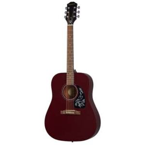 Epiphone Folk/ E1 STARLING SQUARE SHOULDER DREADNOUGHT WINE RED