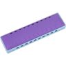 10 trous résine Blues clé de C Harmonicas pour enfants débutant (violet) Armonica Kids