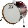 "DrumCraft Series 6 20""x16"" BD BRF -WM Black to Red Fade"