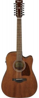 Ibanez 12 cordes électro/ AW5412CE-OPN-OPEN PORE NATURAL ARTWOOD