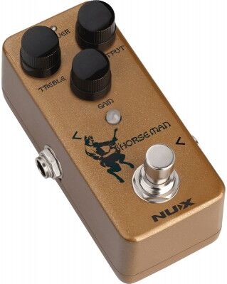 Nux Distortion - fuzz - overdrive.../ HORSEMAN NOD-1 GOLD/SILVER