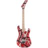 Evh Striped 5150 Red Red with black and white stripes