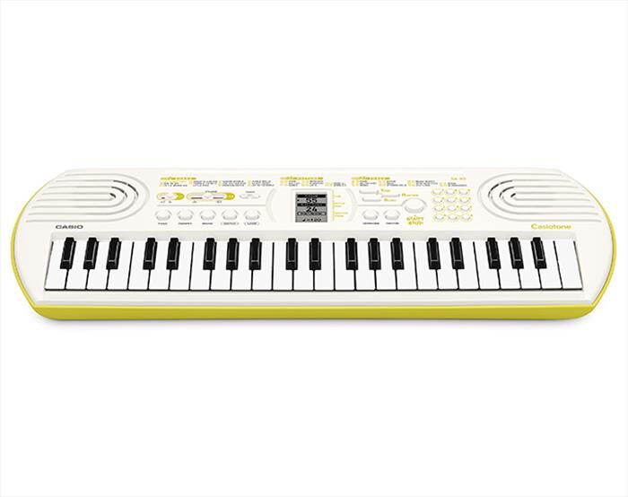 Casio Tastiera Musicale Per Bambini Sa 80h7-bianco/giallo Limone
