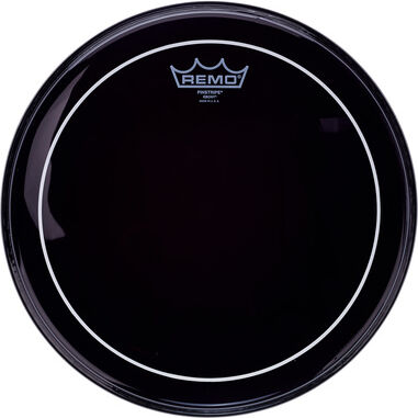 Remo 13" Pinstripe Ebony Black