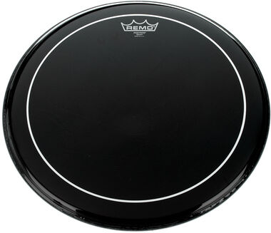 Remo 16" Pinstripe Ebony Ebony