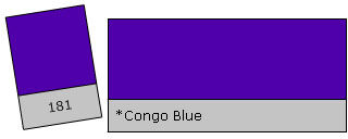 Lee Colour Filter 181 Congo Blue Congo Blue