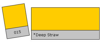 Lee Filter Roll 015 Deep Straw Deep Straw