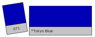 Lee Filter Roll 071 Tokyo Blue Tokyo Blue