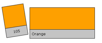 Lee Filter Roll 105 Orange Orange