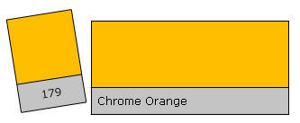Lee Filter Roll 179 Chrome Orange Chrome Orange