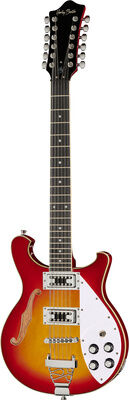 Harley Benton RB-612CS Classic Series cherry sunburst high gloss