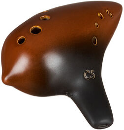 Thomann 10H Concert Ocarina C5 Bass Black