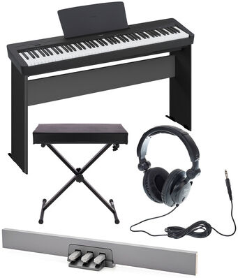 Yamaha P-145 B Mega Bundle