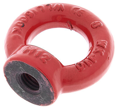 Stairville Ring Nut M12 high-strength Red
