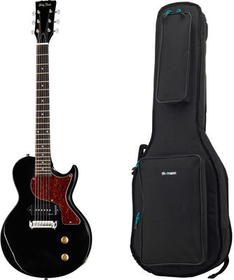 Harley Benton SC-Junior Black Bundle