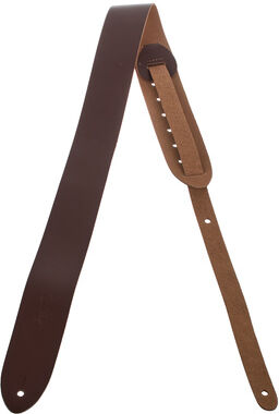 Levys Leather Strap 2"" BRN