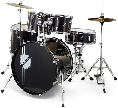 Millenium Focus 22 Drum Set Black