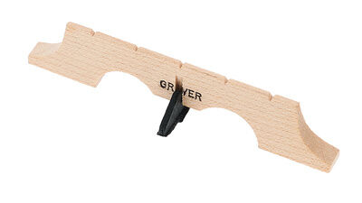 Grover B 4 1/2 Non-Tip Banjo Bridge