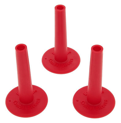 No Nuts Cymbal Sleeves 3-RD Red