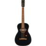 Gretsch Jim Dandy Deltoluxe Parlor Black Top WN Tortoiseshell Pickguard elektrisch-akoestische westerngitaar