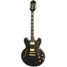 Epiphone Sheraton-II Pro Ebony semi-akoestische gitaar