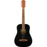 Fender FA-15 3/4 Steel Black westerngitaar met gigbag