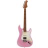Fazley Sunset Series Dawn HSS Shell Pink elektrische gitaar met gigbag