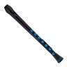 Nuvo Recorder+ with Hard Case Baroque Fingering Black and Blue