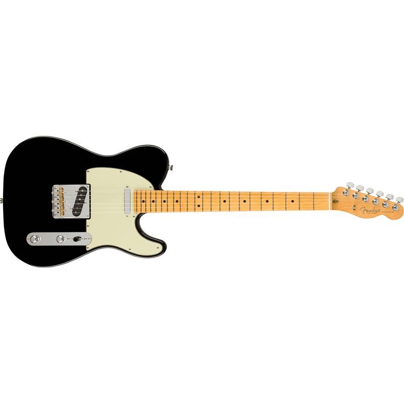 Fender Am Pro Ii Telecaster Black, Maple Fingerboard