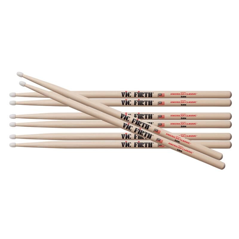 Vic Firth 5an Value Pack 3+1